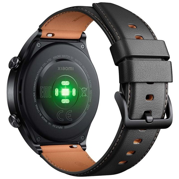 Pulseira de Cuoro Original Xiaomi Watch S1 Preto