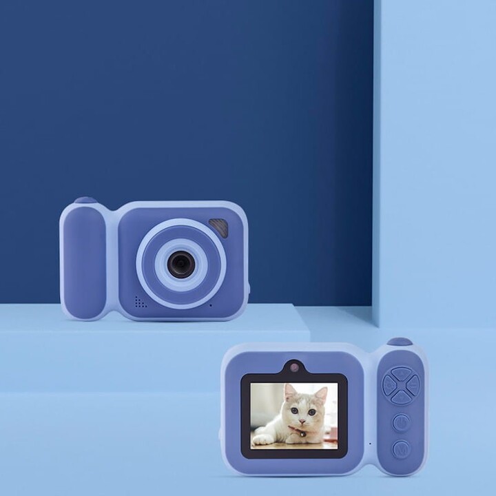 Câmara Digital Infantil K12 3,7V 600mAh Azul