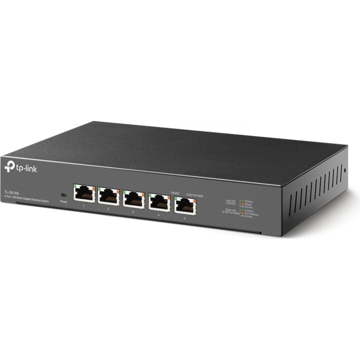 Switch TP-Link TL-SX105 Ethernet 10G non gestito (100/1000/10000) Nero