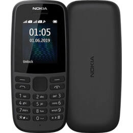 Nokia 105 2019 4MB Dual Sim Nero