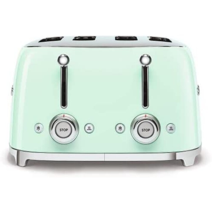 Grille-Pain Smeg 4X4 50 ́Style Vert Pastel Tsf03Pgeu