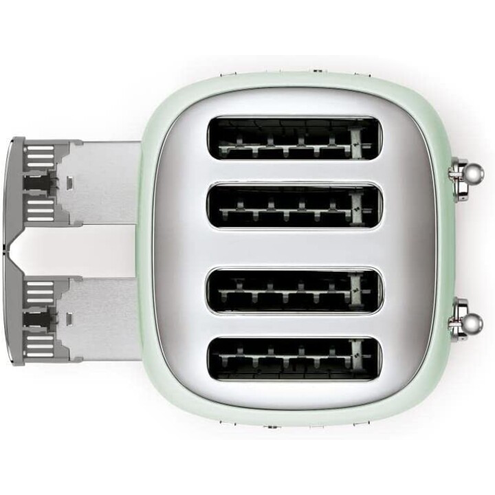 Grille-Pain Smeg 4X4 50 ́Style Vert Pastel Tsf03Pgeu