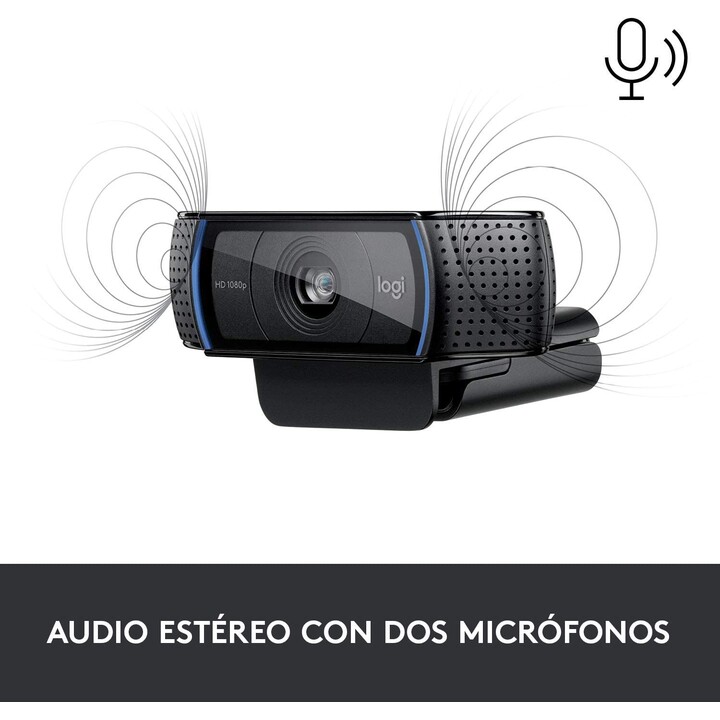 Logitech HD Pro C920 Nero