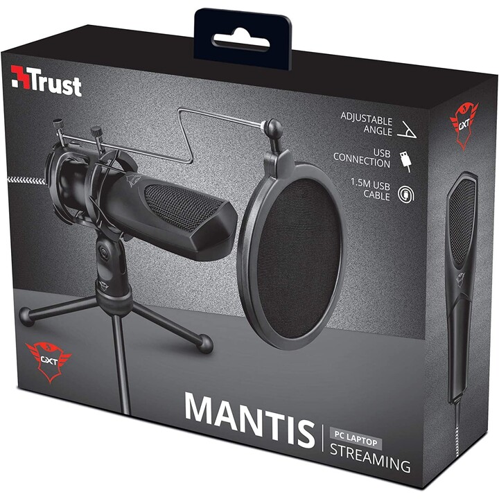 Trust Gaming GXT 232 Mantis Black