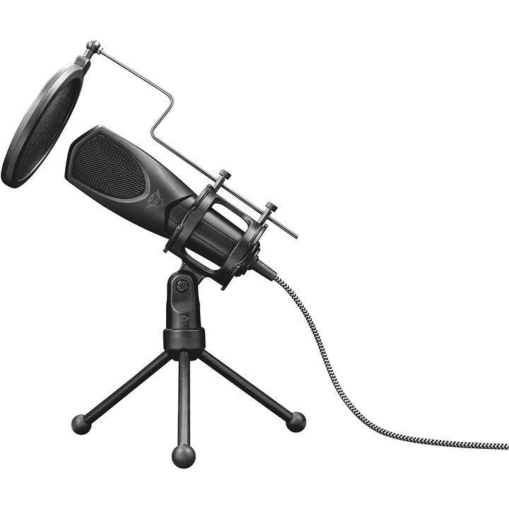 Trust GXT 232 Mantis Microphone de PC Noir
