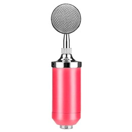 BM-8000 Microfono a condensatore Streaming/Studio rosa