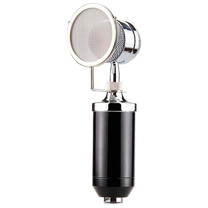 Microfono a condensatore BM-8000 Streaming/Studio rosa
