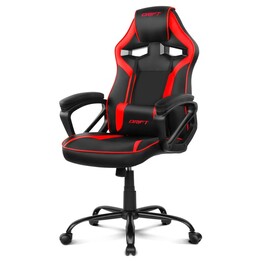 Sedia da gioco Drift DR50 rossa nera