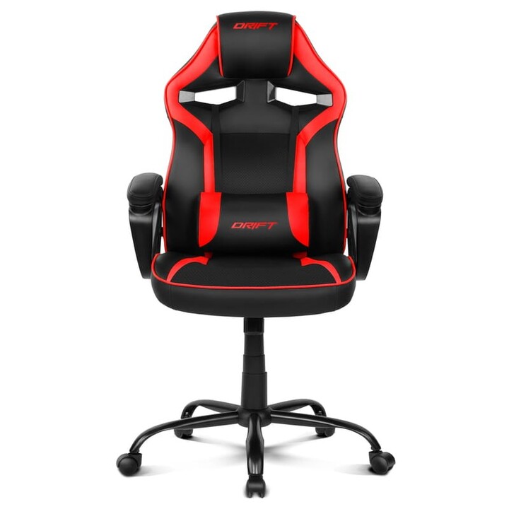 Sedia da gioco Drift DR50 rossa nera