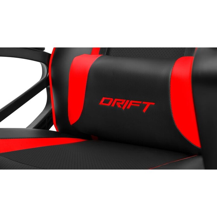 Sedia da gioco Drift DR50 rossa nera