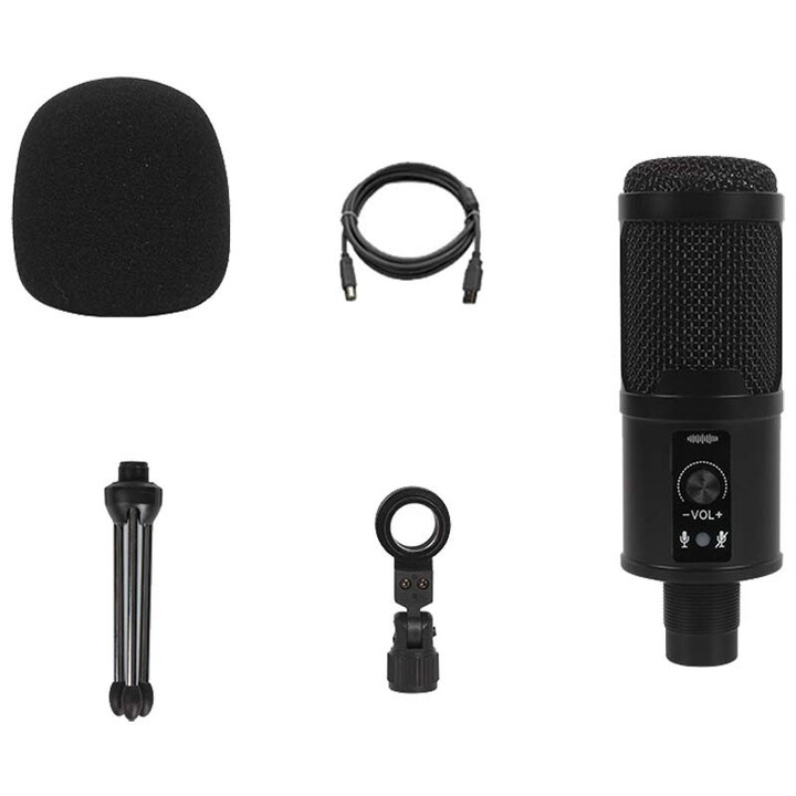 Microphone Condenseur USB BM-65 Streaming/Étude
