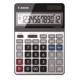 Canon TS-1200TSC Taschenrechner Desktop Einfacher Taschenrechner Metallisch