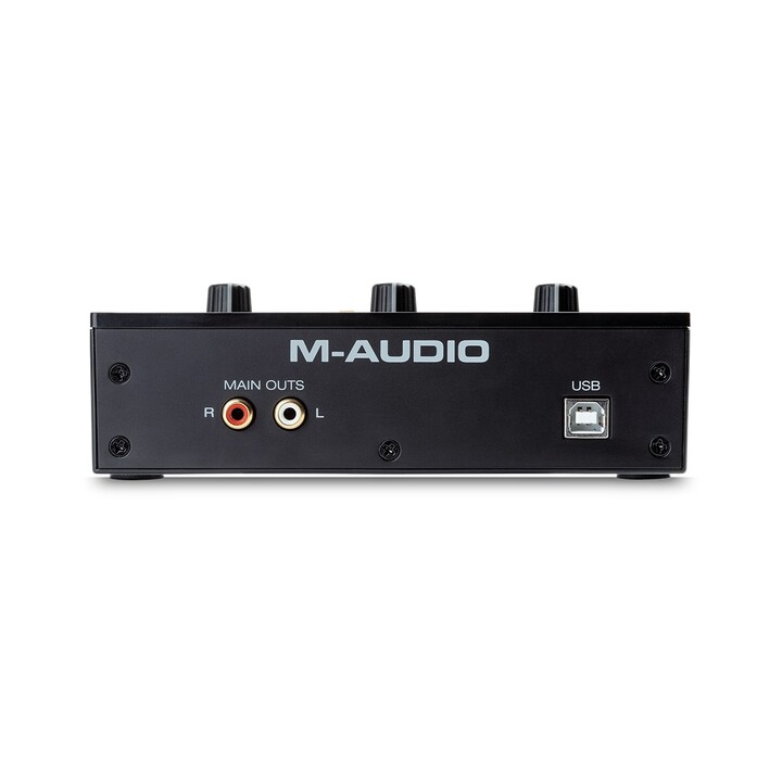 M-AUDIO M-Track Solo USB Interface audio Préamplificateur Crystal 16 bit 48 kHz Noir