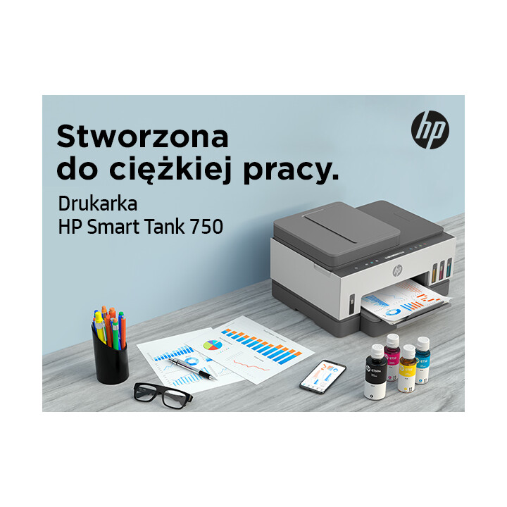 HP Smart Tank 750 Inyección de tinta térmica A4 4800 x 1200 DPI 15 ppm Wifi