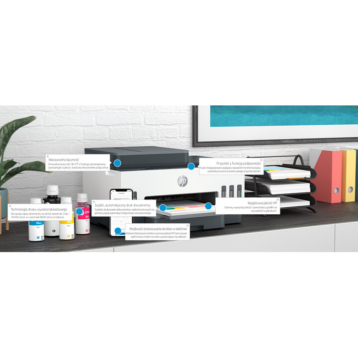HP Smart Tank 750 Inyección de tinta térmica A4 4800 x 1200 DPI 15 ppm Wifi