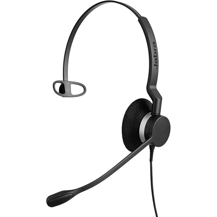 CUFFIA + MICROFONO JABRA BIZ 2300 MONOAURAL QD NERO