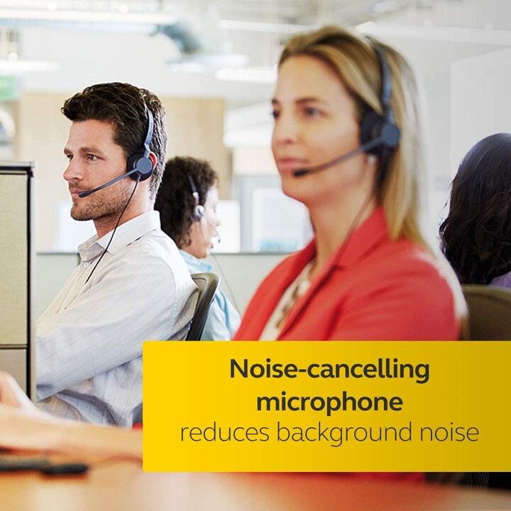HEADPHONE + MIC JABRA BIZ 2300 MONOAURAL QD BLACK