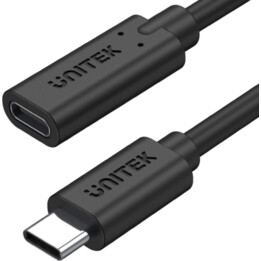 UNITEK EXTENSION CABLE USB-C 10GBPS,4K60HZ,PD,1,5M