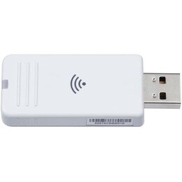Adaptador de transmissão de multimédia em rede Epson ELPAP11 com ligação USB e LAN sem fios (5 GHz)