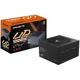 GIGABYTE UD1000GM PG5 unidad de fuente de alimentación 1000 W 20+4 pin ATX ATX Negro