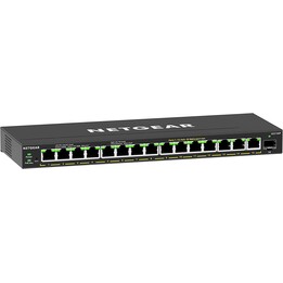 -16pt ge plus switch w/ poe+