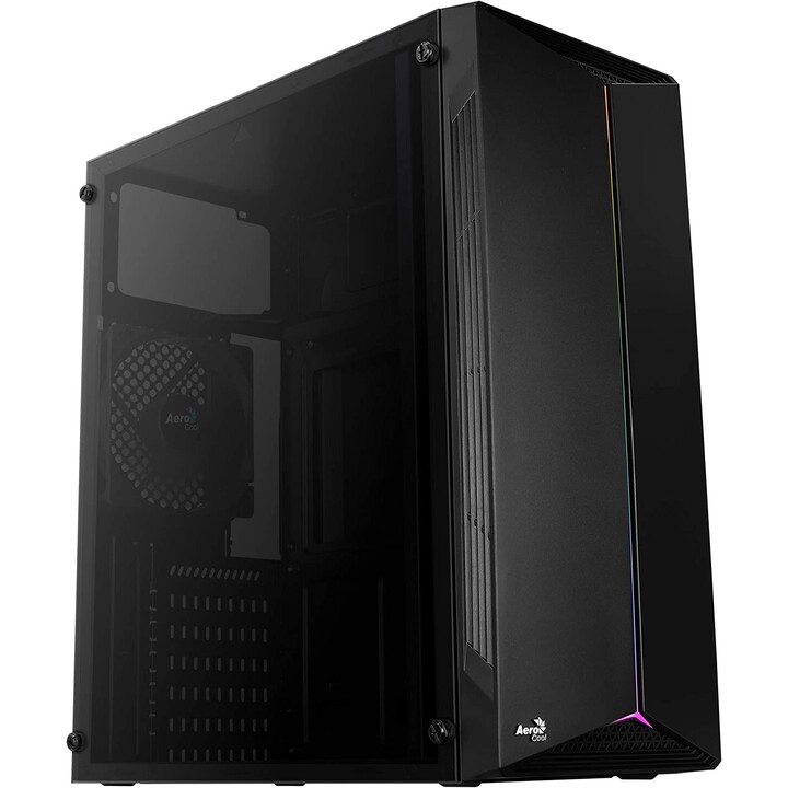 Aerocool Split Mid Tower Case Black