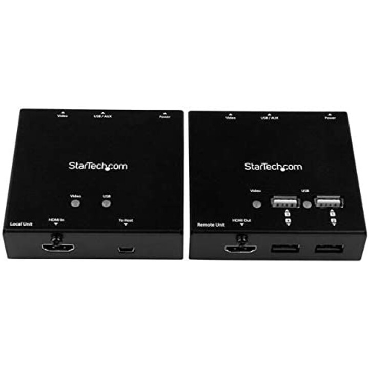 StarTech.com HDMI über Cat6 Extender mit 4 Port USB - 1080p - 50m