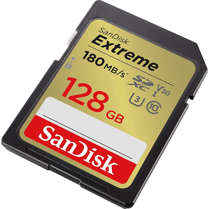 SANDISK EXTREME SDXC 128GB 180/90MB/s A2