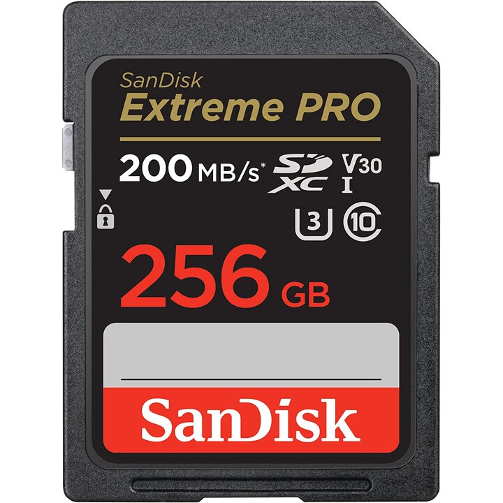 SANDISK EXTREME PRO SDXC 256GB 200/140MB/s A2