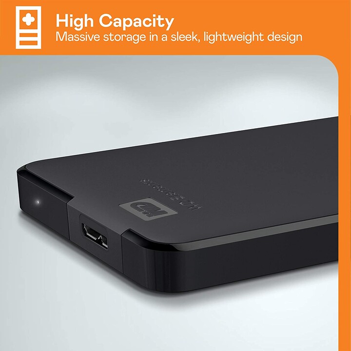 Western Digital Elements Portable 1TB USB 3.0 Negro