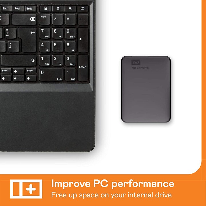 Western Digital Elements Portable 1TB USB 3.0 Negro