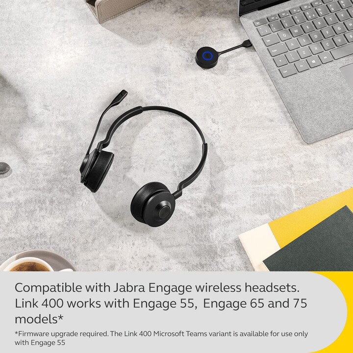 Adattatore di rete Jabra Link 400a MS (USB-A, DECT)