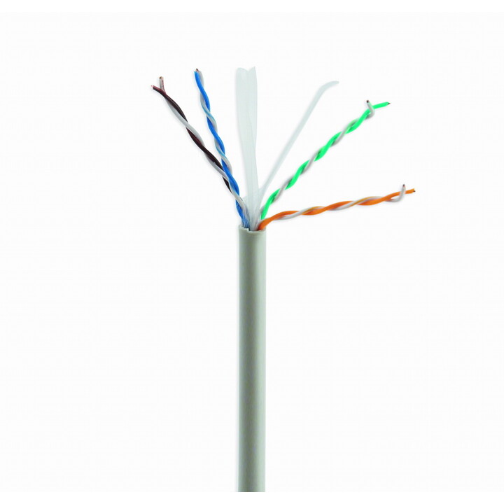 Gembird UPC-6004SE-SOL CAT6 UTP LAN-Kabel (Premium CCA), massiv, Eca, 305 m
