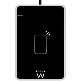 MULTILEITOR EXTERNO USB2.0 EWENT EW1053 NFC DNI / CARTÃO DE SAÚDE / CNS-CR