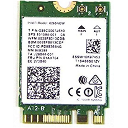Intel Wifi M.2 LAN INTEL network card AC 8265 2x2 + BT 2230 8265.NGWMG