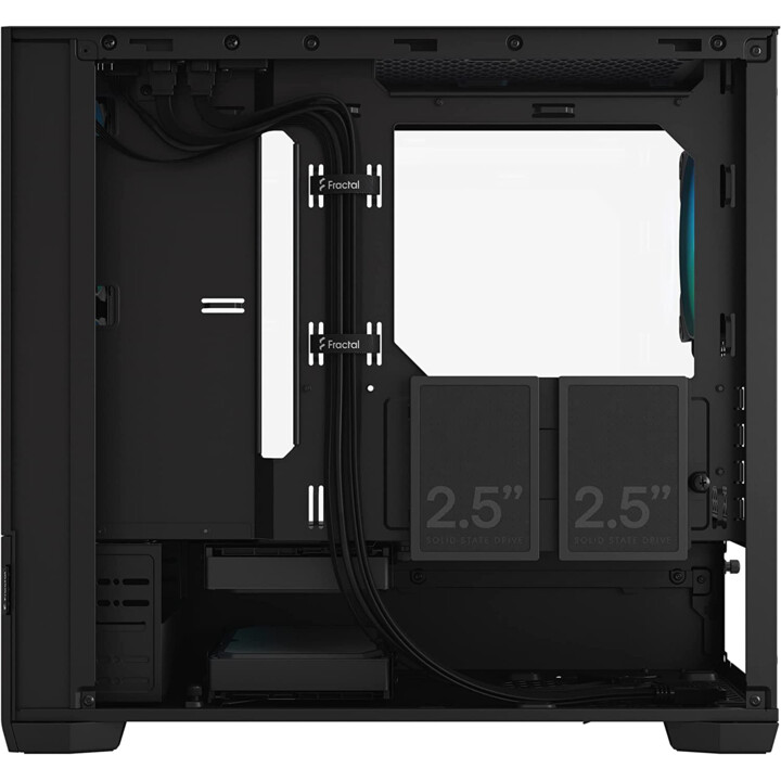 Fractal Design Pop Mini Air RGB - Black TG Clear Tint (mini tower body, glass side windows and RGB lighting)