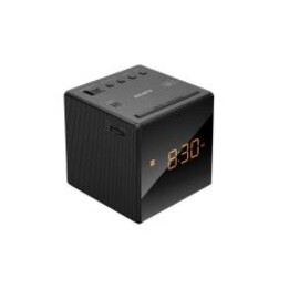 Radiodespertador 1 alarma negro