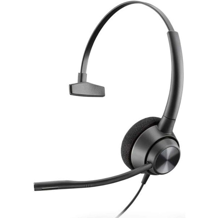 CASQUE + MICRO POLY ENCOREPRO 310 MONOAURAL QD NOIR