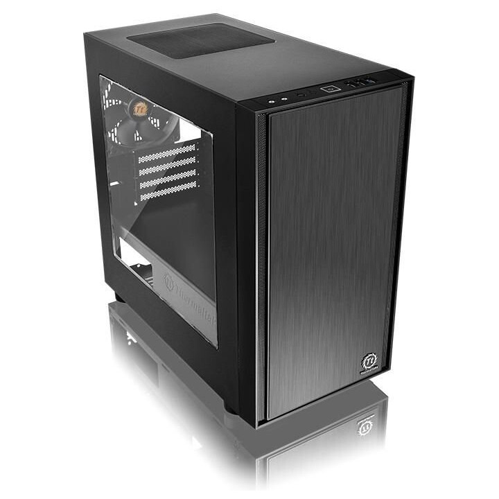 Thermaltake Versa H17 CA-1J1-00S1WN-00 Caja de computadora con ventana