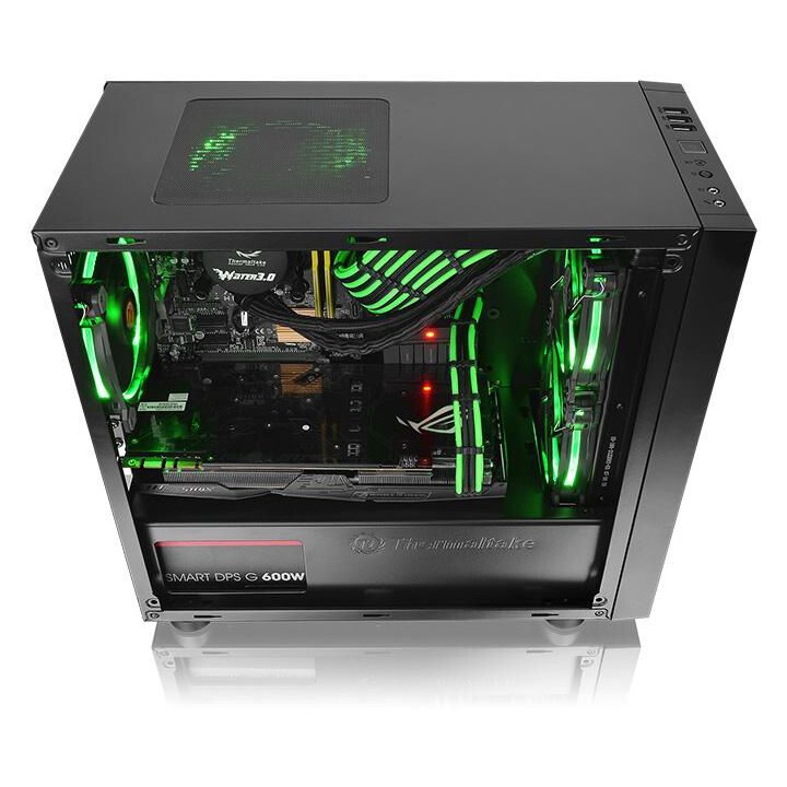 Thermaltake Versa H17 CA-1J1-00S1WN-00 Case per computer con finestra