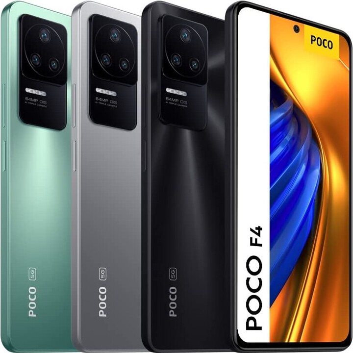 Xiaomi Poco F4 5G 6GB/128GB Dual Sim Plata