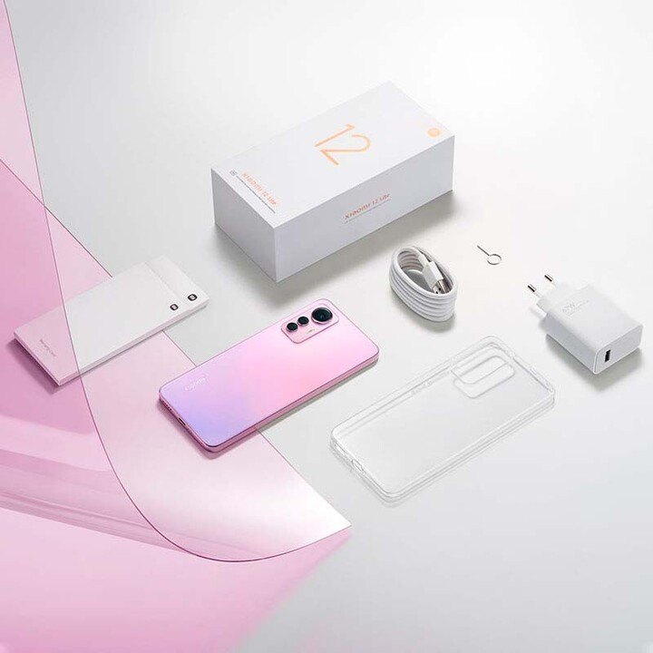 Xiaomi 12 Lite 8GB/128GB Pink - Smartphone