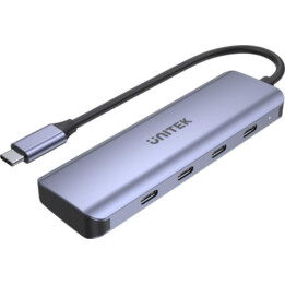 UNITEK HUB USB-C 3.1, 4X USB-C, 5 GBPS, H1107K