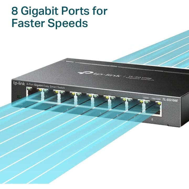 TP-Link TL-SG108E Black