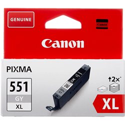 Cartucho de impressora Canon original CLI-551GY XL - cinza 275 páginas
