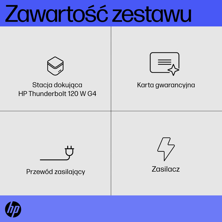 HP Base de acoplamiento Thunderbolt G4 120 W
