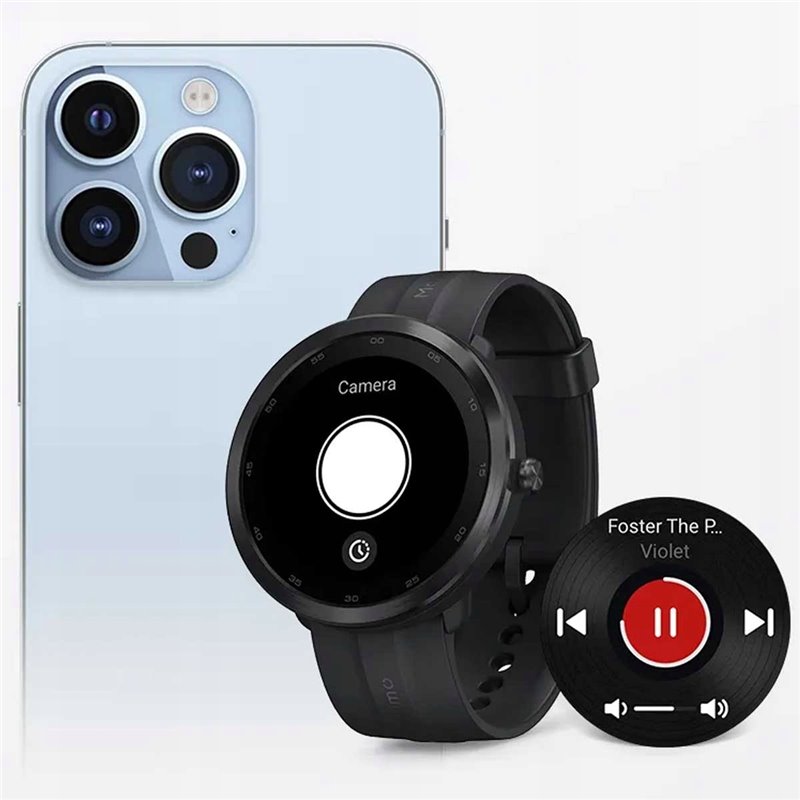 Maimo Watch R GPS Preto - Relógio inteligente