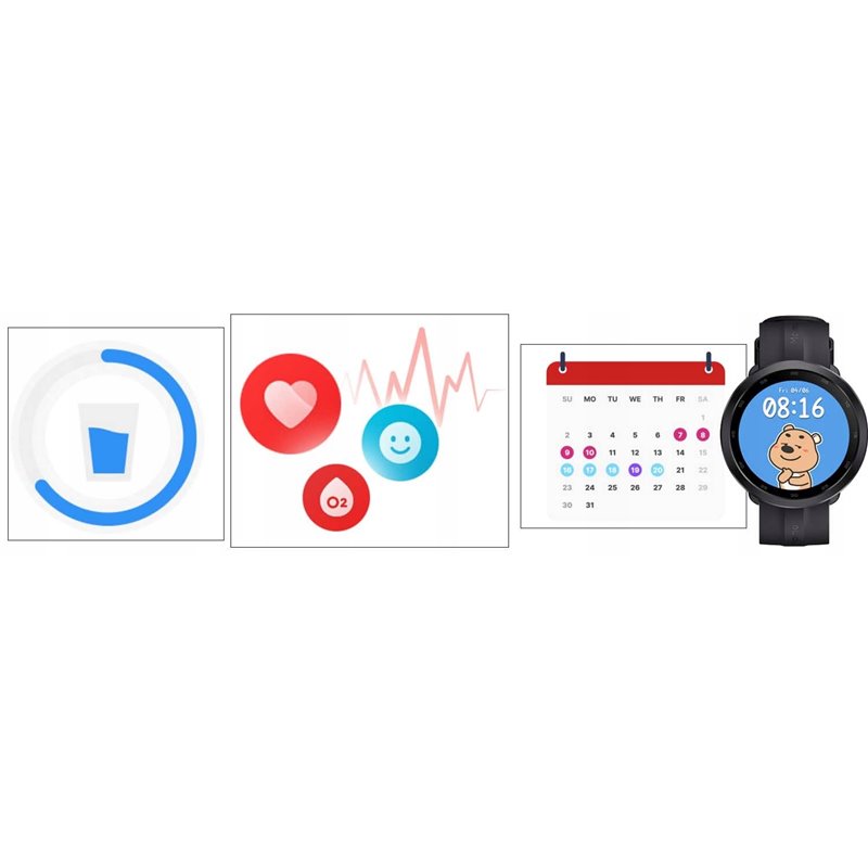 Maimo Watch R GPS Preto - Relógio inteligente