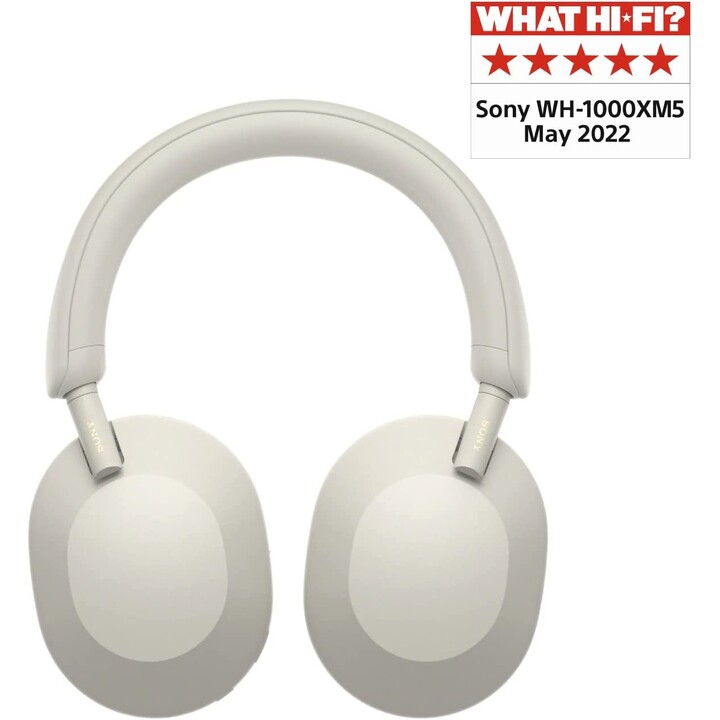 Sony WH-1000XM5 Silber - Bluetooth-Kopfhörer