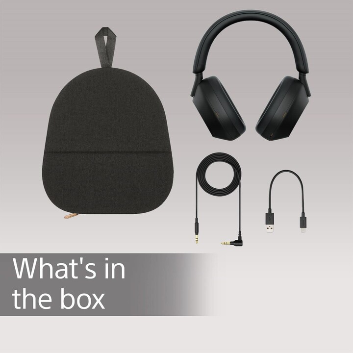 Sony WH-1000XM5 Schwarz - Bluetooth-Kopfhörer